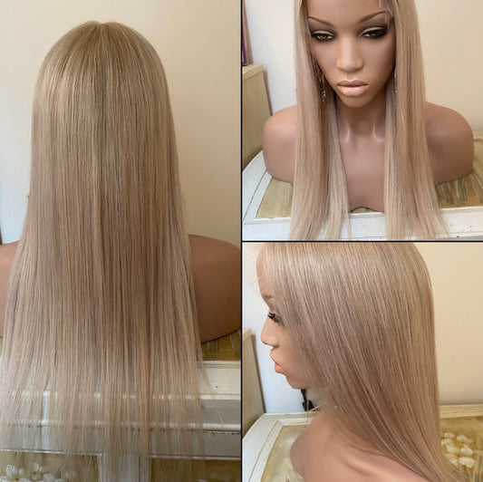 Barbie blonde full lace wig